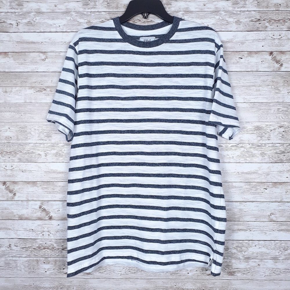 PX Mens Shirt XL Short Sleeved Tee Striped 3A